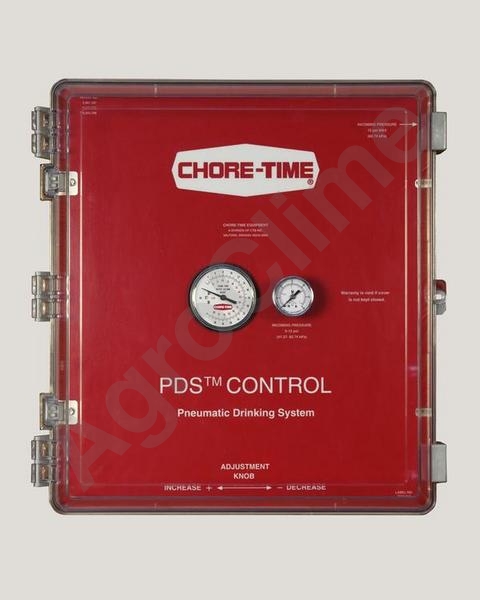 Система пневматических поилок Chore-Time, управление 12—32 станциями, для 24—64 регуляторов